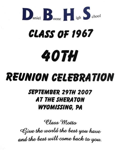 Daniel Boone High School Alumni, Yearbooks, Reunions - Birdsboro, PA ...