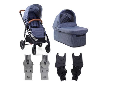 VALCO BABY Kočárek kombinovaný Trend 4 Ultra Denim včetně adaptérů k ...
