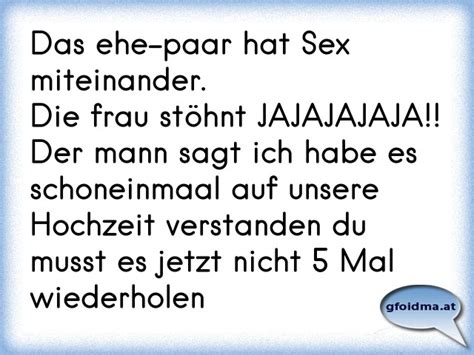 Das ehe paar hat Sex miteinander frau stöhnt JAJAJAJAJA Der mann sagt ich habe es