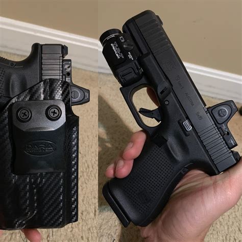 Custom Glock 19 Holster With Light