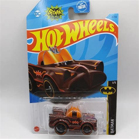 2023 HOT WHEELS CLASSIC TV SERIES BATMOBILE Red Orange Tooned BATMAN 2 82 PicClick UK