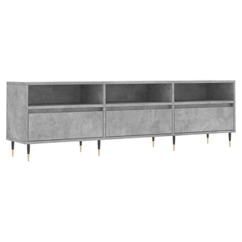 Vidaxl Tv Cabinet Tv Unit Media Cabinet Tv Stand Concrete Grey