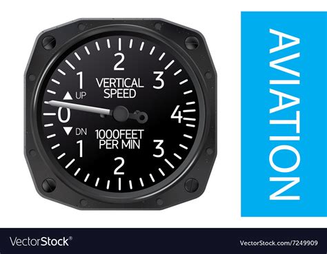 variometer royalty  vector image vectorstock