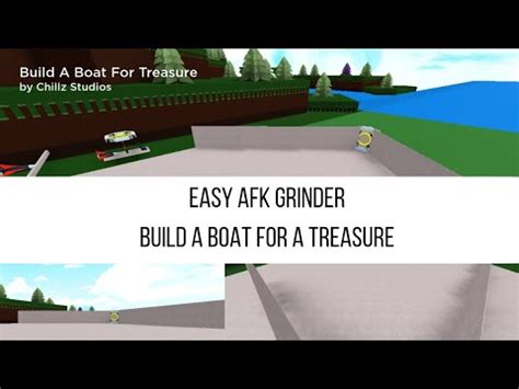 Easy Afk Grinder Build A Boat For A Treasure Youtube