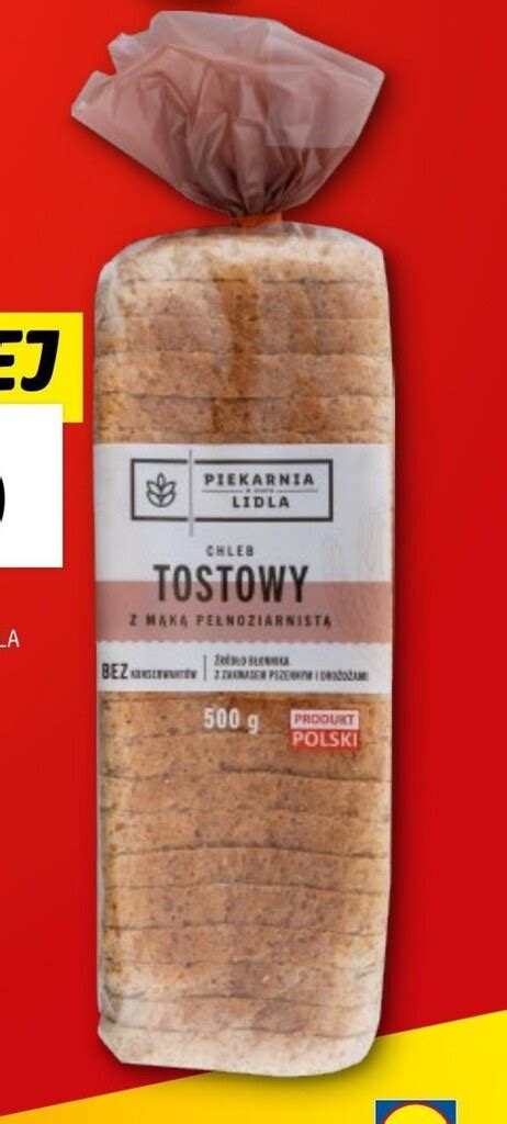 Promocja Chleb Tostowy Piekarnia Lidla W Lidl