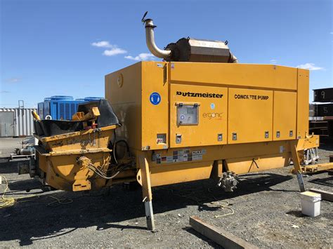 2014 Putzmeister BSA 14000 Trailer Mounted Concrete Pump - Heavy Surplus
