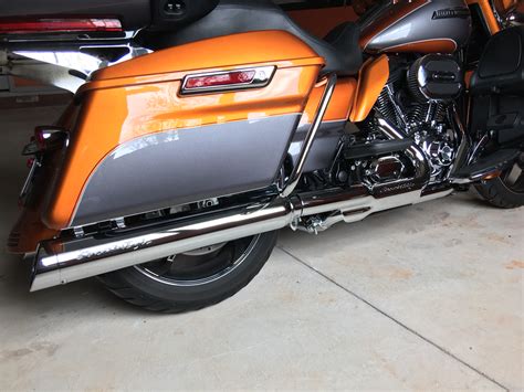 Screamin Eagle High Flow Exhaust System New Genuine Harley 2017 Up Touring Screamin Eagle High