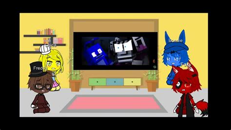 Fnaf 1 React To You Cant Hide Youtube