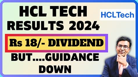 BIG DIVIDEND BY HCL TECH HCL TECH Q4 Results Latest News HCL Tech