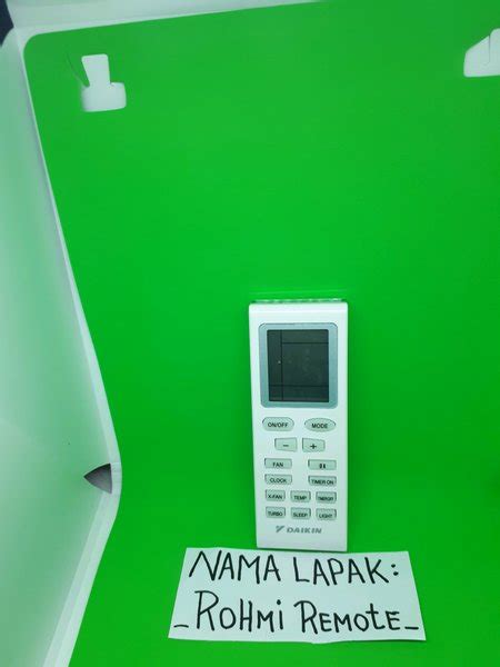 Jual REMOTE REMOT AC DAIKIN TIPE YB1FA ORIGINAL ASLI Di Lapak ROHMI