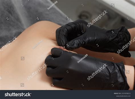 Nipple Piercing Procedure Women Closeup Nude Stock Photo Shutterstock