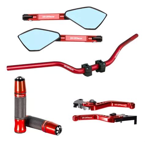 Guidão Guidon Naked Manopla Espelho Manete Honda Cb f Parcelamento sem juros