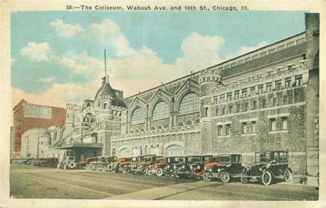 Entertainment – Coliseum – Chicago History In Postcards