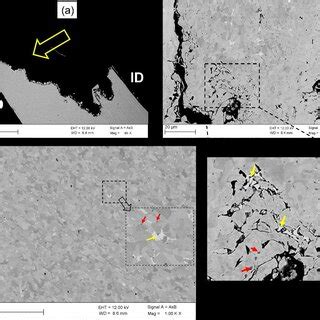 Microstructure Analysis In The Vicinity Of Pit A Cross Section