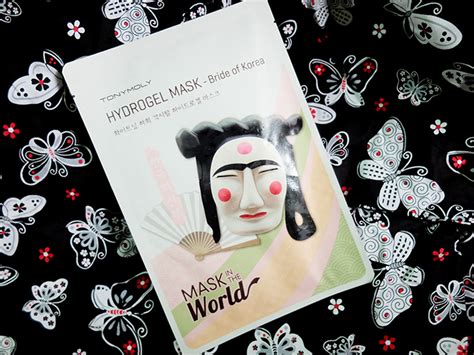 Tony Moly Mask In The World Hydrogel Mask Bride Of Korea Carizza Chua