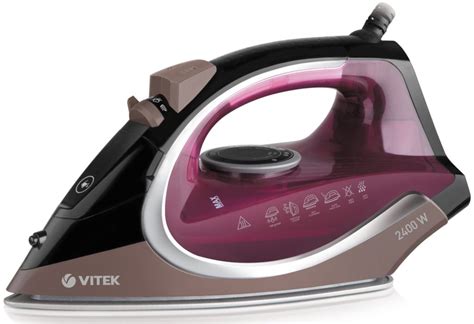 Обзор лучших утюгов и отпаривателей VITEK по характеристикам и стоимости