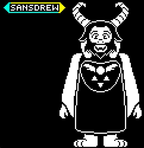 Pixilart Underswap Asgore Sprite By Spongedrew
