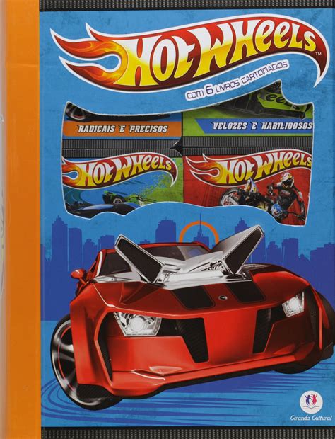 Box Hot Wheels Minilivros Pdf Ciranda Cultural