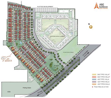 Location Map Of Unitech Villas