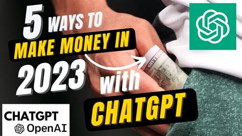 5 Ways To Make Money Chatgpts Help Demos And Prompts Included Youtube