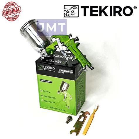 Jual AIR SPRAY GUN TEKIRO F75 G TABUNG ATAS ALAT CAT SEMPROT TEKIRO F