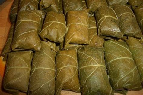 Как заморозить долму и виноградные листья для долмы » Сусеки