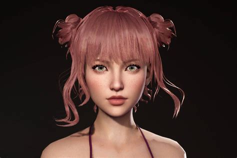 F Bikini Girl Lily HDRP URP D Humanoids Unity Asset Store