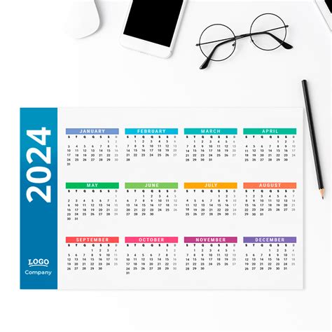 250 Desk Pad Calendars: $128.69 | Desk Pad Calendars | 360onlineprint