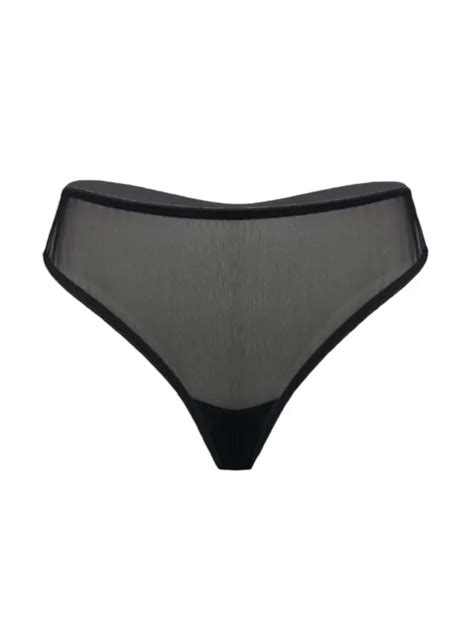 Majtki Brazylijskie Special Black Pavlova Lingerie