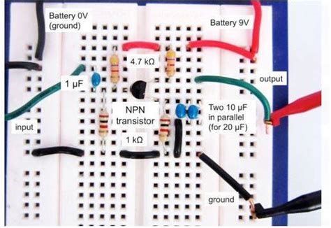 How To Ground A Circuit On Breadboard Wiring Work