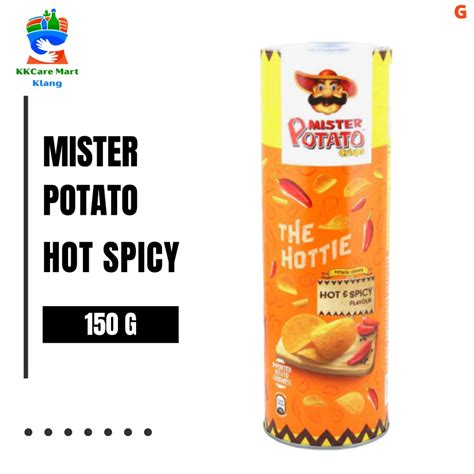 Mister Potato Chips Hot Spicy Flavour G Shopee Malaysia