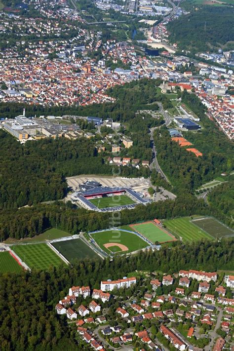 Luftaufnahme Heidenheim An Der Brenz Sportst Tten Gel Nde Der Arena