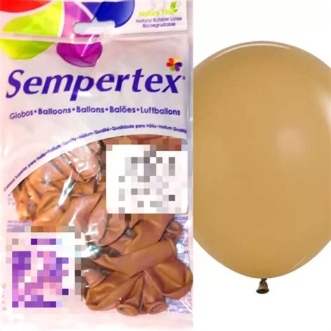 100 Globos Latte Fashion 5 Sempertex Latex MercadoLibre