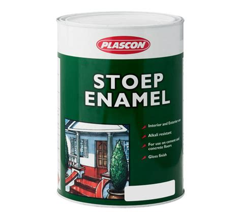 Plascon 5 L Stoep Enamel Black Makro