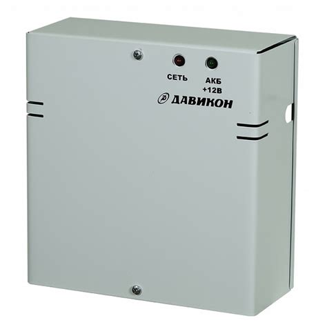 Источник питания резервированный ДАВИКОН ИВЭПР-1260 (ББП-60) — купить ...