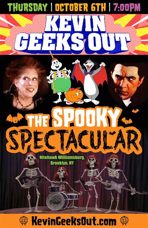 Kevin Geeks Out: The Spooky Spectacular – Nitehawk Cinema