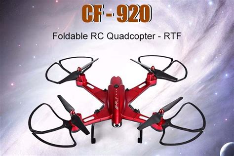 کوادکوپتر سایز متوسط CF-920 با دوربین ارسال تصویر- قابلیت جمع شدن