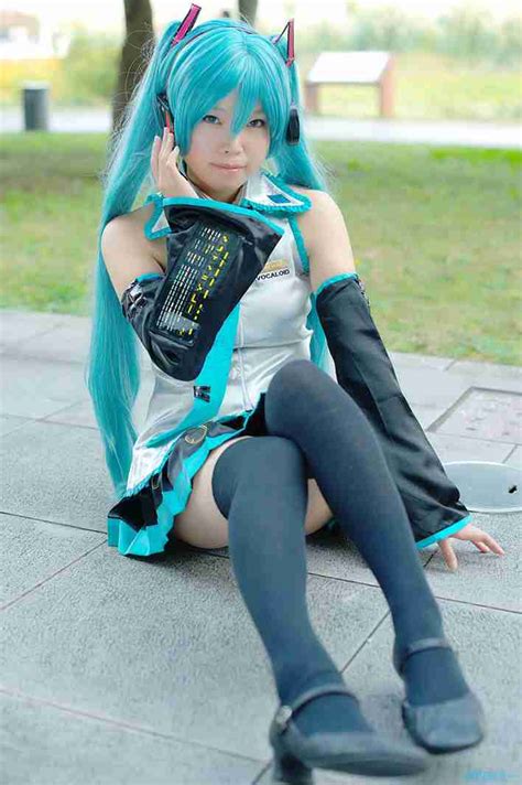 Hatsune Miku Bikini Cosplay by Unyo Tải Miễn Phí cho Di Động
