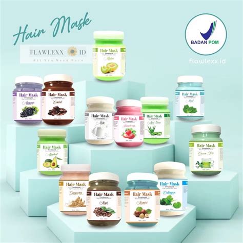 Jual Hair Mask Murah Bpom Masker Rambut Murah Creambath Salon Murah