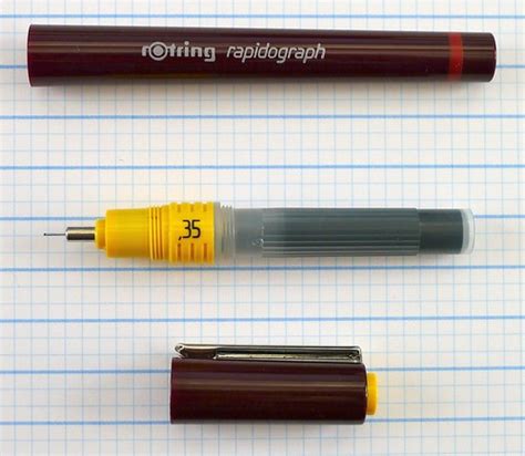 Rotring Rapidograph 0.35 mm Review — The Pen Addict