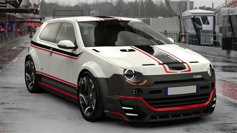 Nuova Fiat Ritmo vs nuova Golf, confronto virtuale. I render