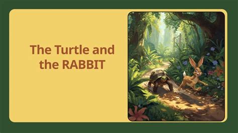 turtle   rabbit story  letter   kindergarten studentspptx