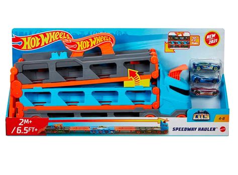 Ripley Pista Hot Wheels Gvg Carreras City Remolque