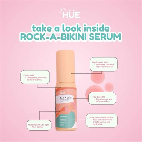 Simply Hue Rock A Bikini Bikini Area And Inner Thighs Whitening Serum Shopee Philippines