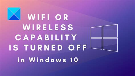 How To Turn On Wireless Capability Windows 10 Kiosklito