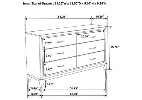 Watson Bedroom Set Grey Oak And Black