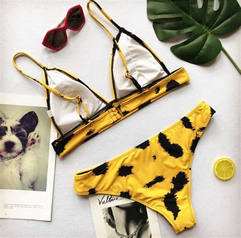 Pop Leopard Print Sexy Bikini On Luulla