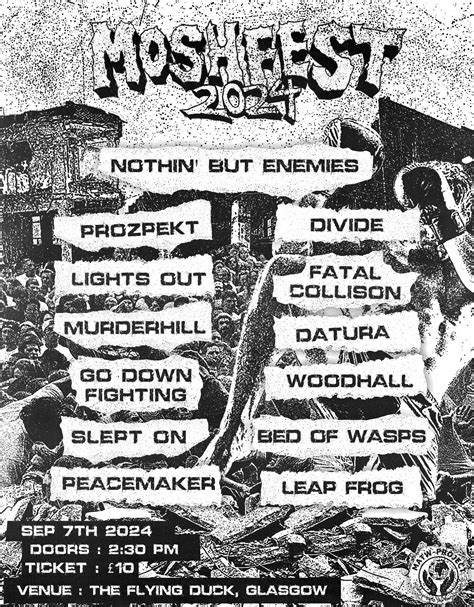 Crowds are gathering at the flying duck Glasgow this weekend 15