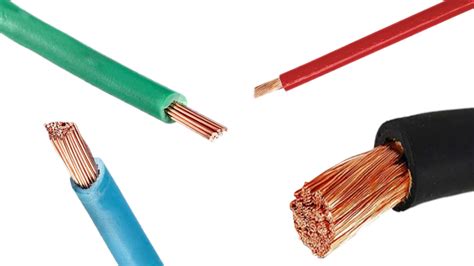 Tipos de Condutores Elétricos - Fios e Cabos - Eletricista