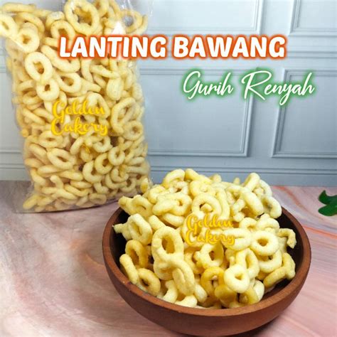 Jual Snack Lanting Bawang Klanting Singkong 200gr Shopee Indonesia